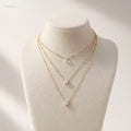 Nomad Layered Star Necklace | Collar de tres capas